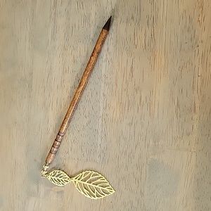 Vintage Inspired Wooden Hair Stick